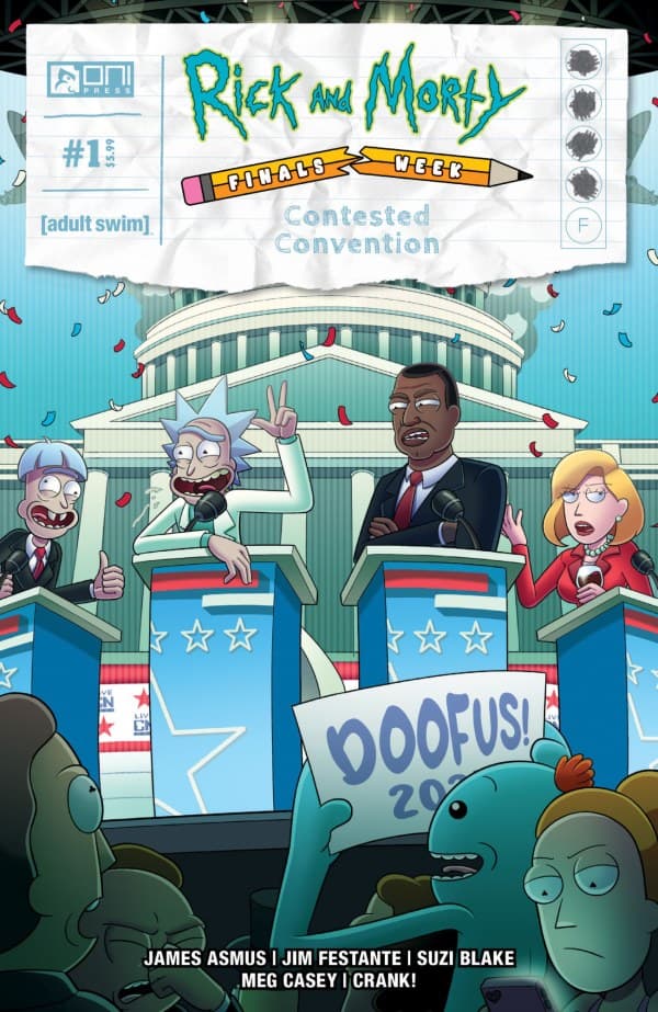 Rick and Morty Presents: Finals Week: Contested Convention #1 cover