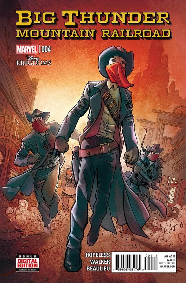 Big Thunder Mountain Railroad #4 cover