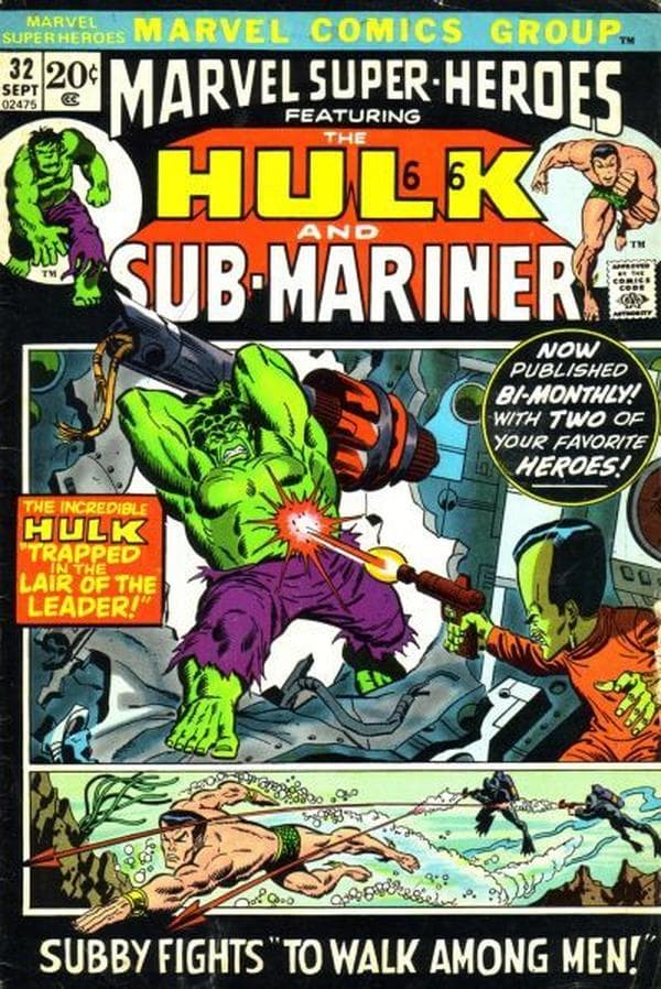 Marvel Super-Heroes #32 cover