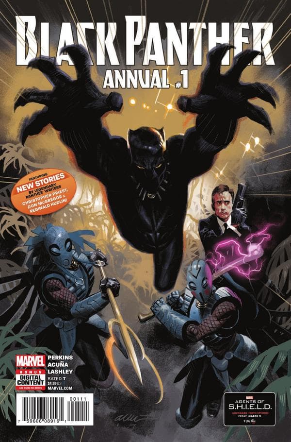 Black Panther Annual #1 cover