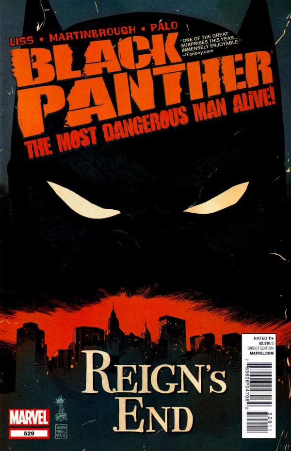 Black Panther: The Most Dangerous Man Alive #529