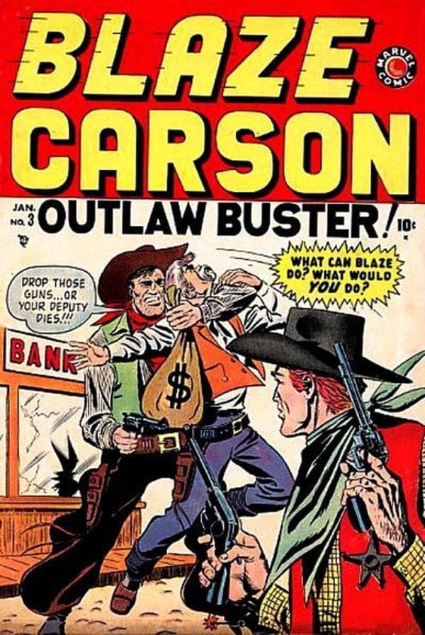 Blaze Carson #3 cover