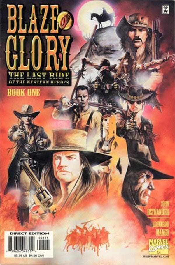 Blaze of Glory #1 cover