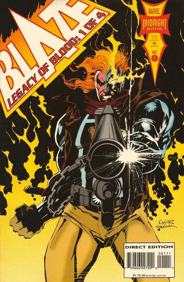 Blaze: Legacy of Blood #1 cover
