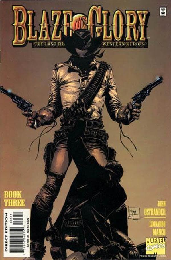 Blaze of Glory #3 cover