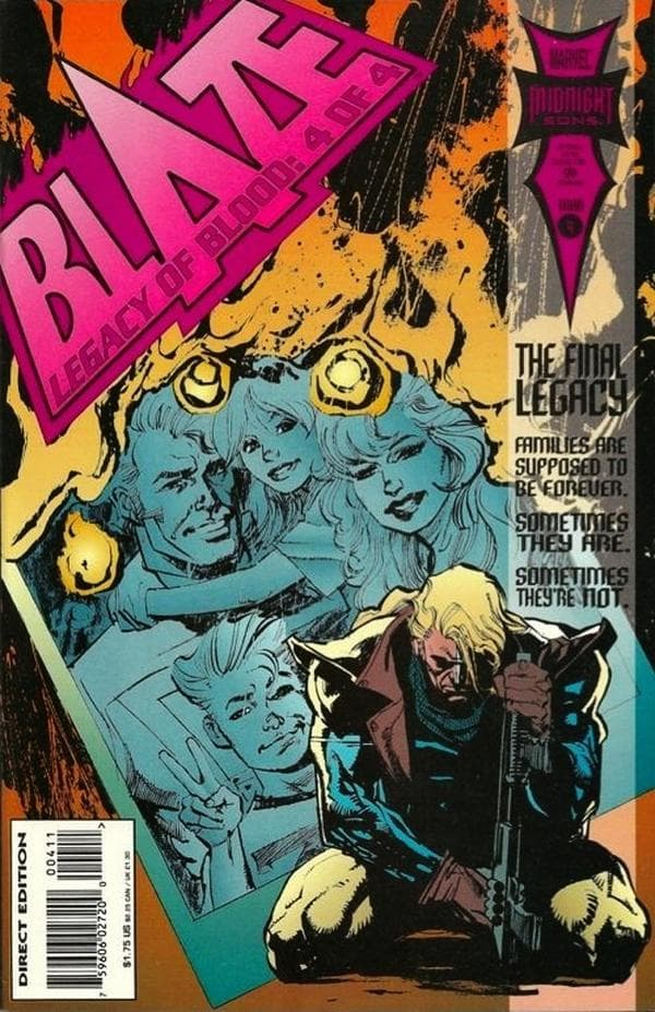 Blaze: Legacy of Blood #4 cover