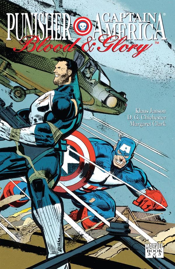 Punisher/Captain America: Blood & Glory #3 cover