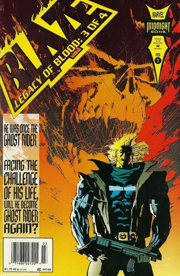Blaze: Legacy of Blood #3 cover