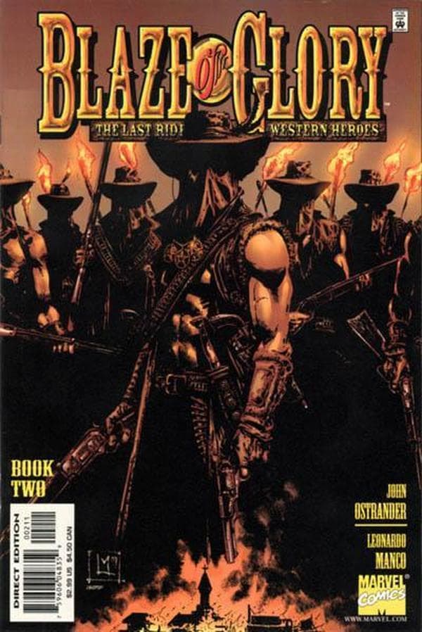Blaze of Glory #2 cover