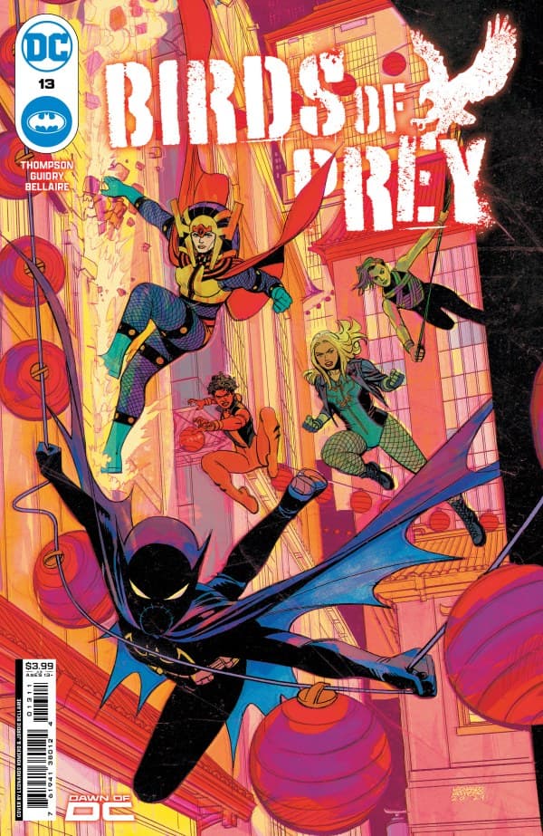 Birds of Prey #13 cover