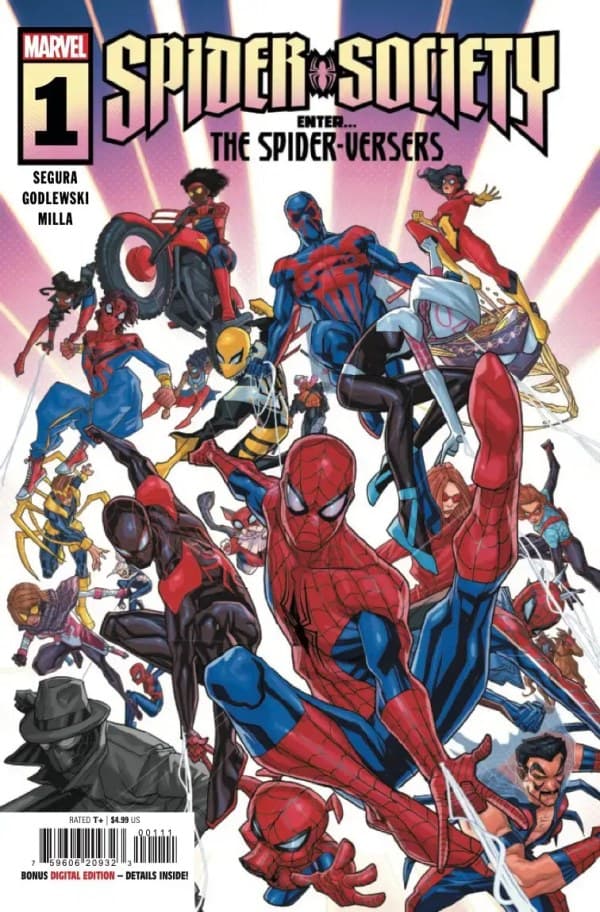 Spider-Society #1 cover
