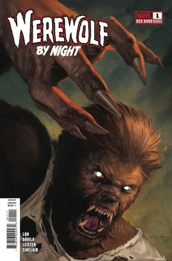 Werewolf by Night: Red Band #1 cover
