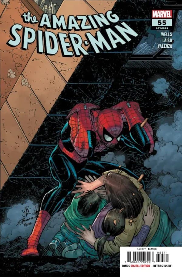 The Amazing Spider-Man #55 cover