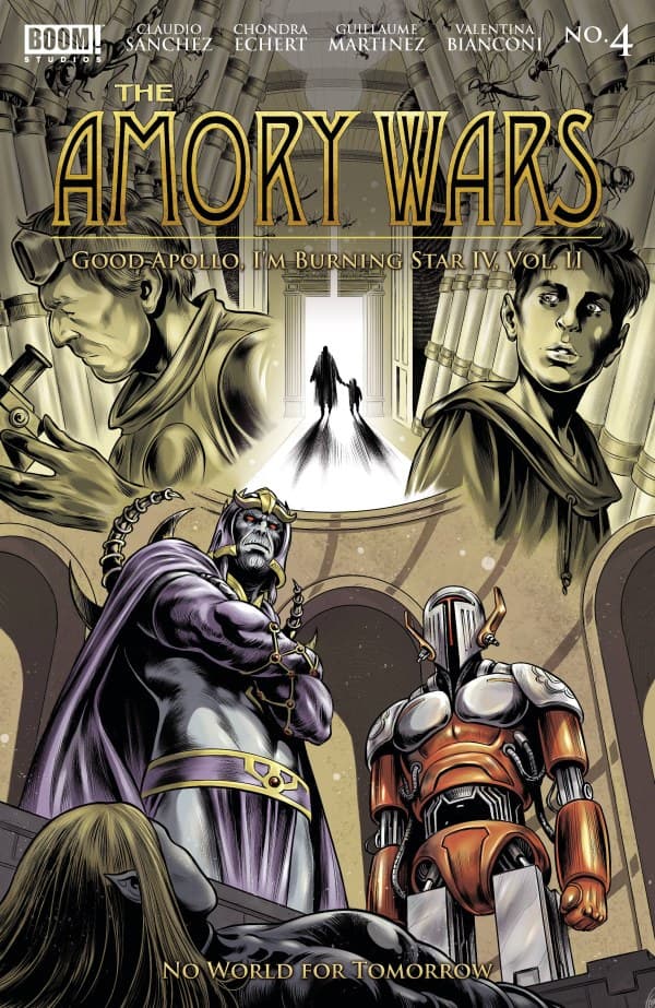 The Amory Wars: Good Apollo, I'm Burning Star IV, Volume II - No World for Tomorrow #4 cover