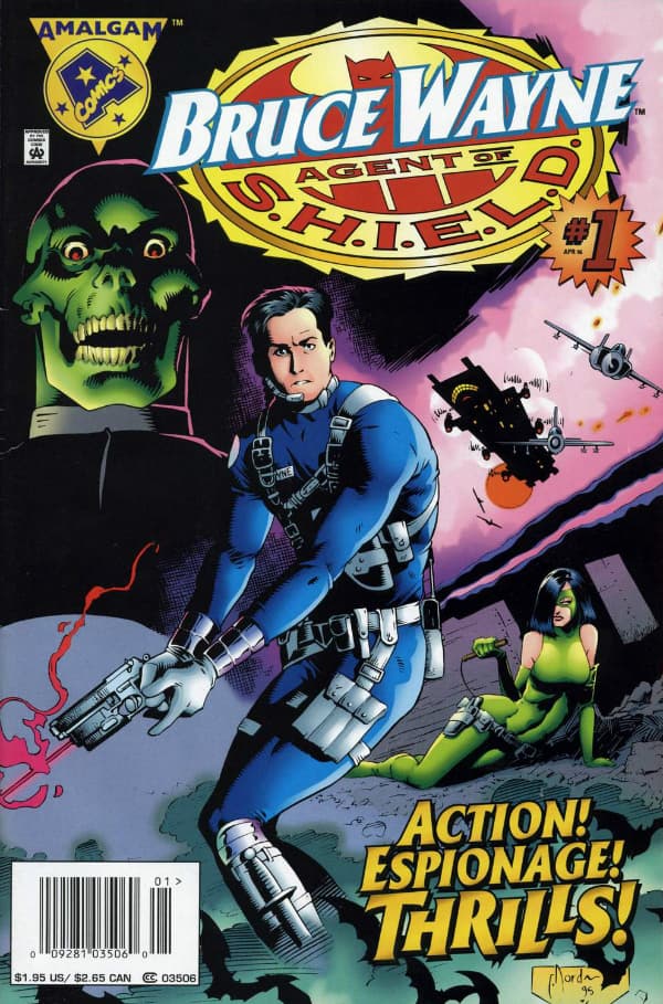 Bruce Wayne, Agent of S.H.I.E.L.D. #1 cover