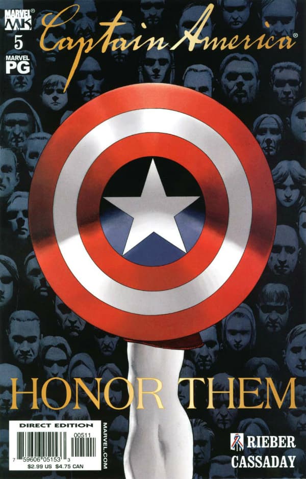 Captain America #5 cover