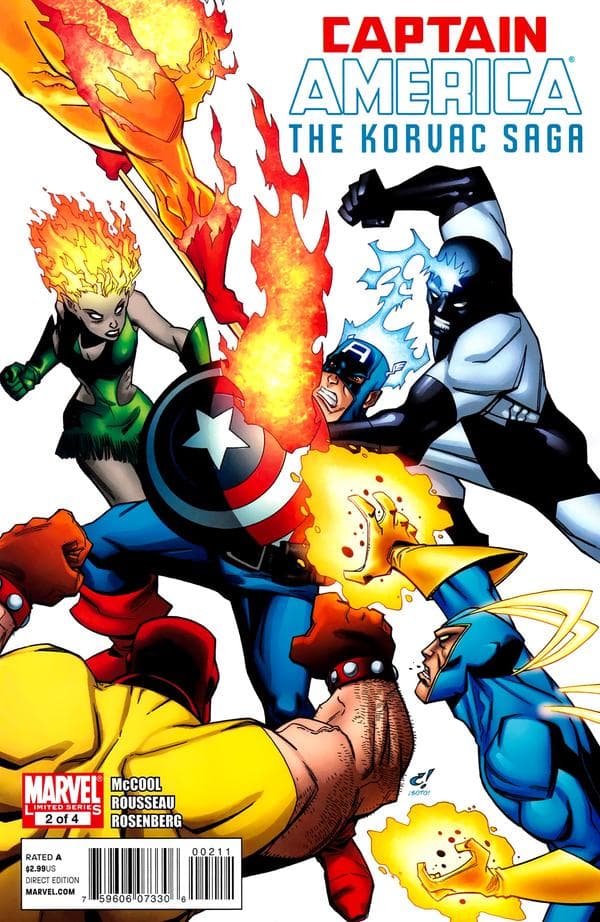 Captain America & the Korvac Saga #2 cover