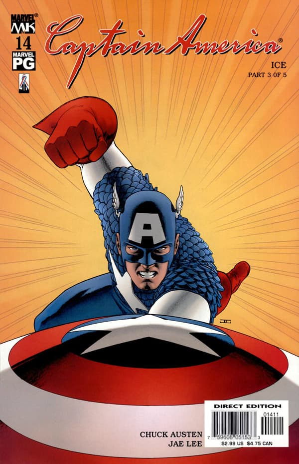 Captain America #14 cover