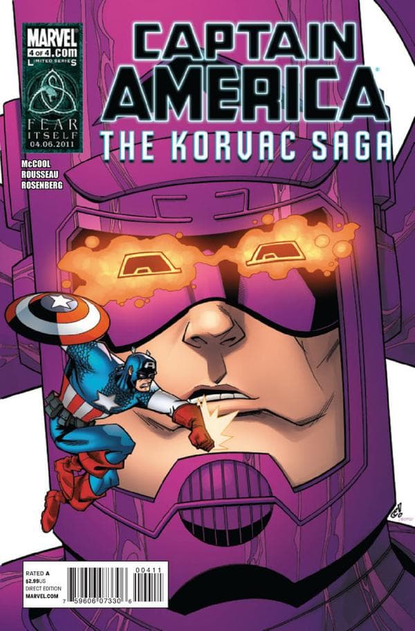 Captain America & the Korvac Saga #4 cover