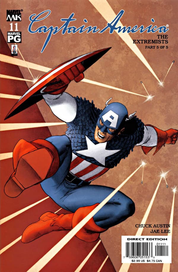Captain America #11 cover
