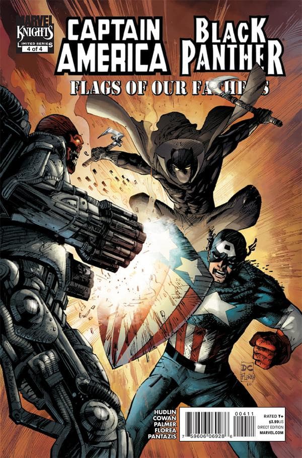 Black Panther/Captain America: Flags of Our Fathers #4 cover