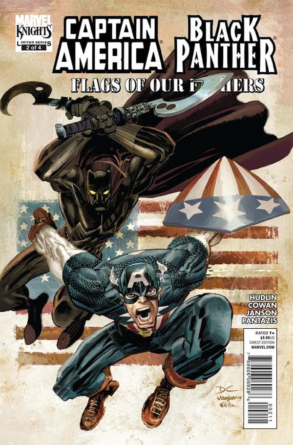 Black Panther/Captain America: Flags of Our Fathers #2 cover