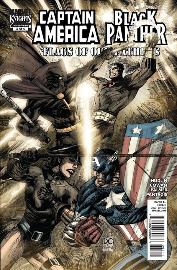 Black Panther/Captain America: Flags of Our Fathers #3 cover
