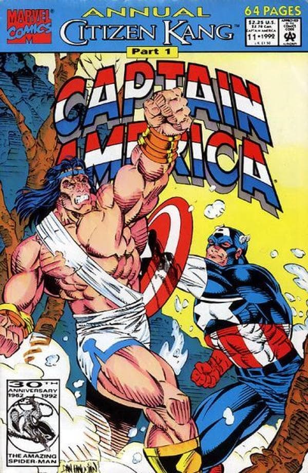 Captain America Annual #11 cover