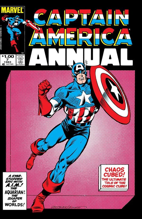 Captain America Annual #7 cover