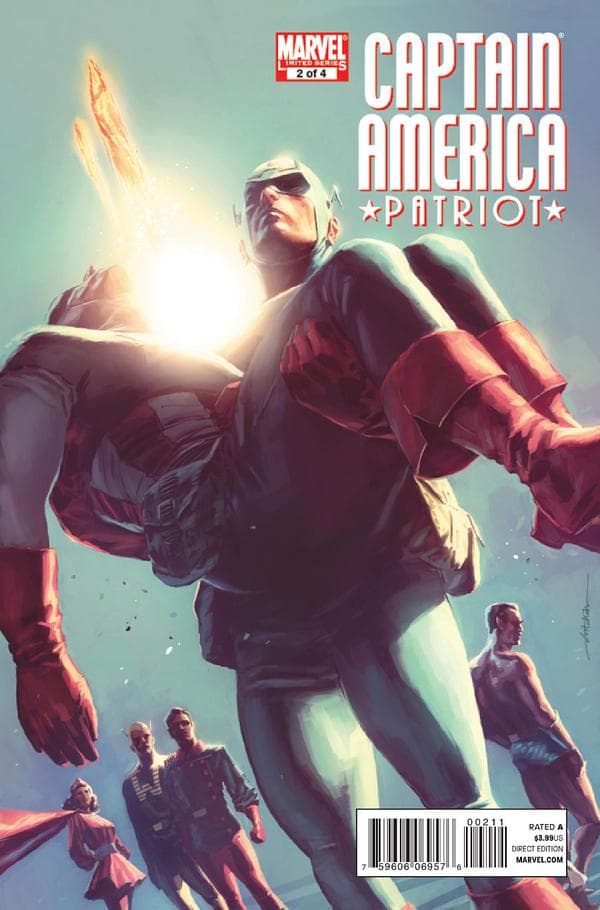 Captain America: Patriot #2 cover