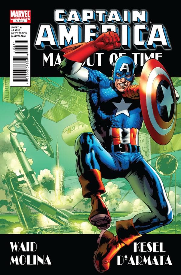 Captain America: Man Out of Time #4 cover