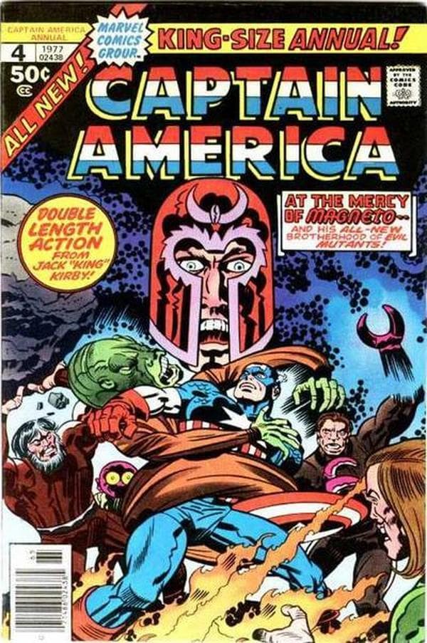 Captain America Annual #4 cover