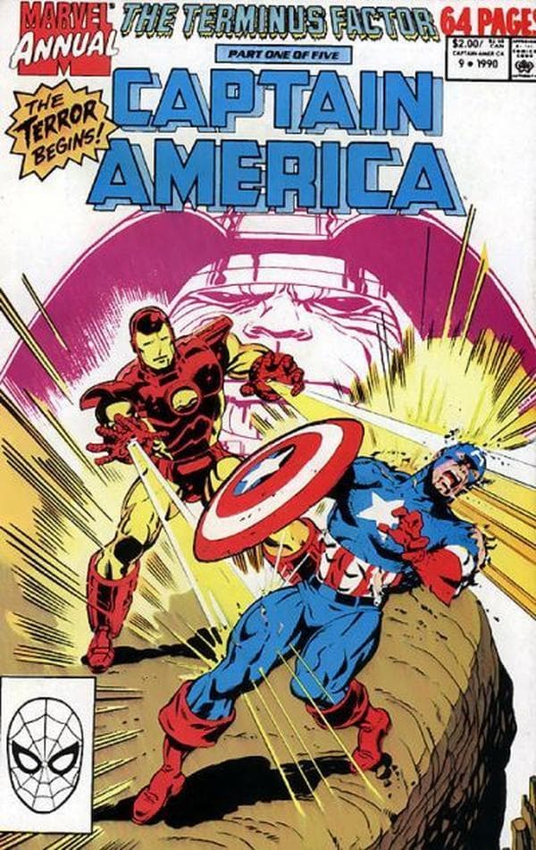 Captain America Annual #9 cover