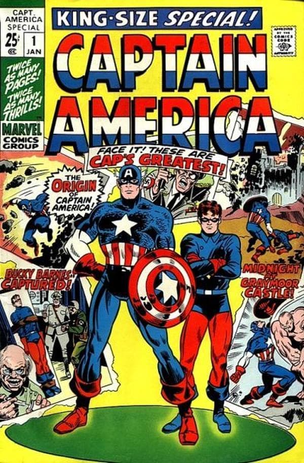 Captain America Annual #1 cover