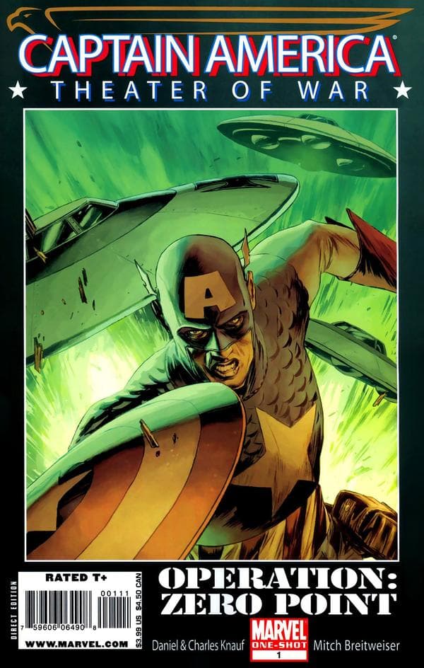 Captain America Theater of War: Operation Zero-Point #1 cover