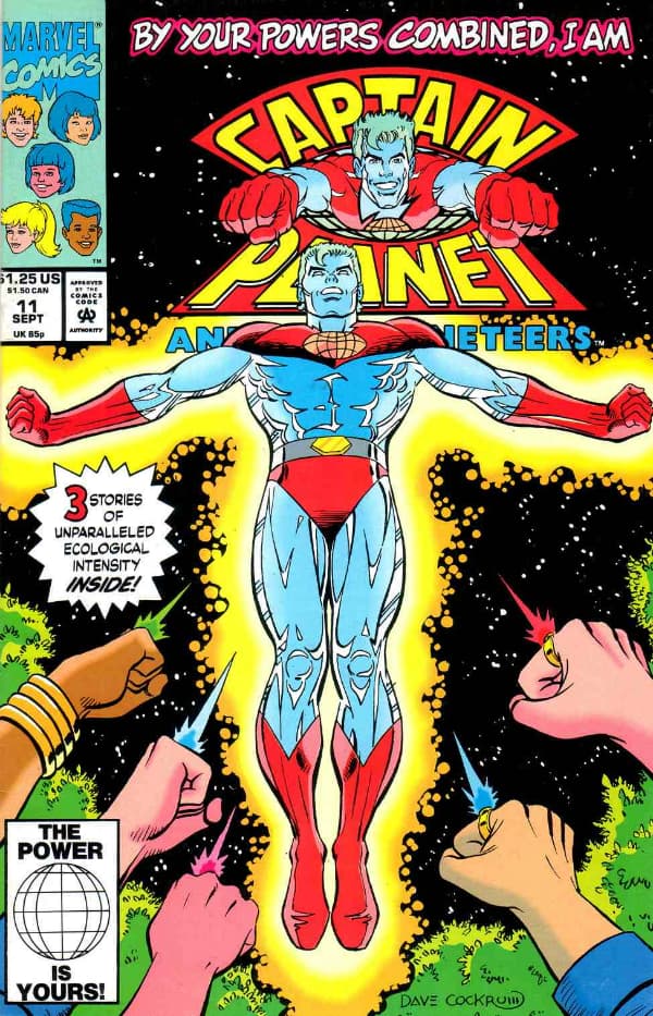 Captain Planet and the Planeteers #11 cover