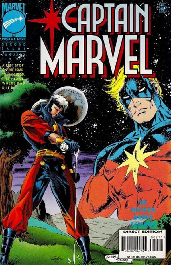 Captain Marvel #2 cover