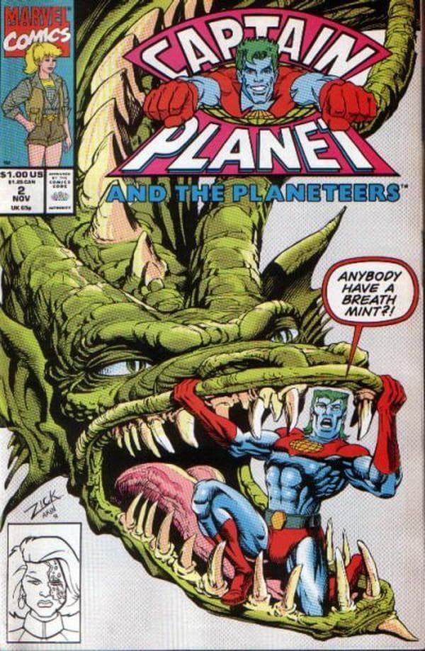 Captain Planet and the Planeteers #2 cover