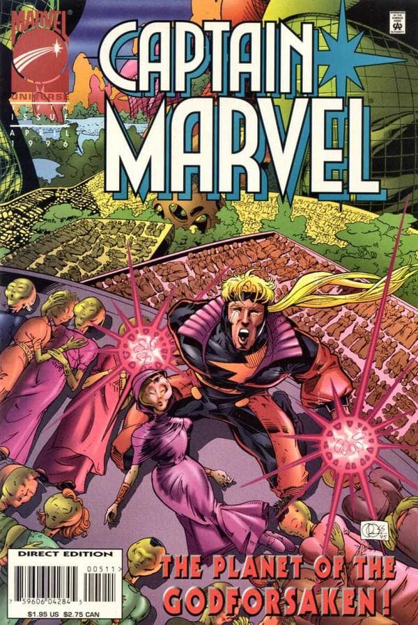 Captain Marvel #5 cover