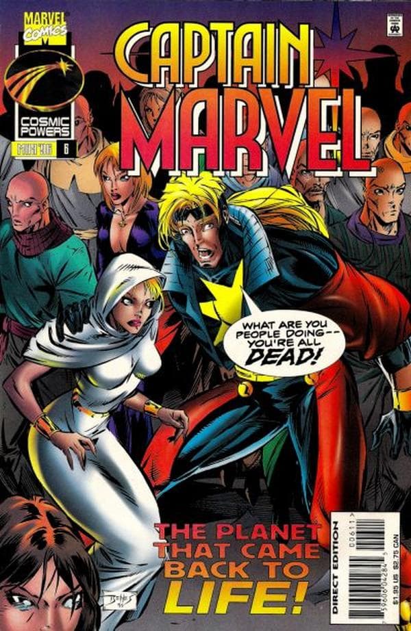 Captain Marvel #6 cover
