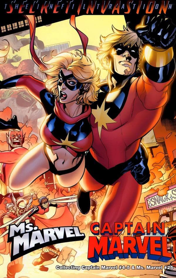 Captain Marvel/Ms. Marvel: Secret Invasion Infiltration #1 cover