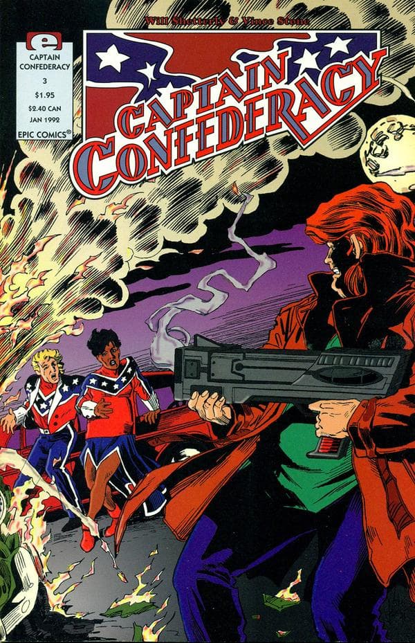 Captain Confederacy #3 cover