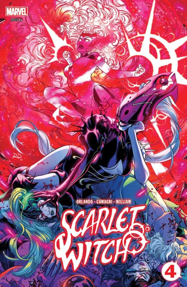 Scarlet Witch #4 cover