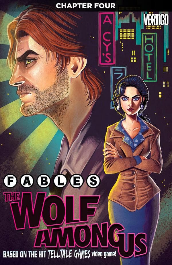 Fables: The Wolf Among Us #4 cover