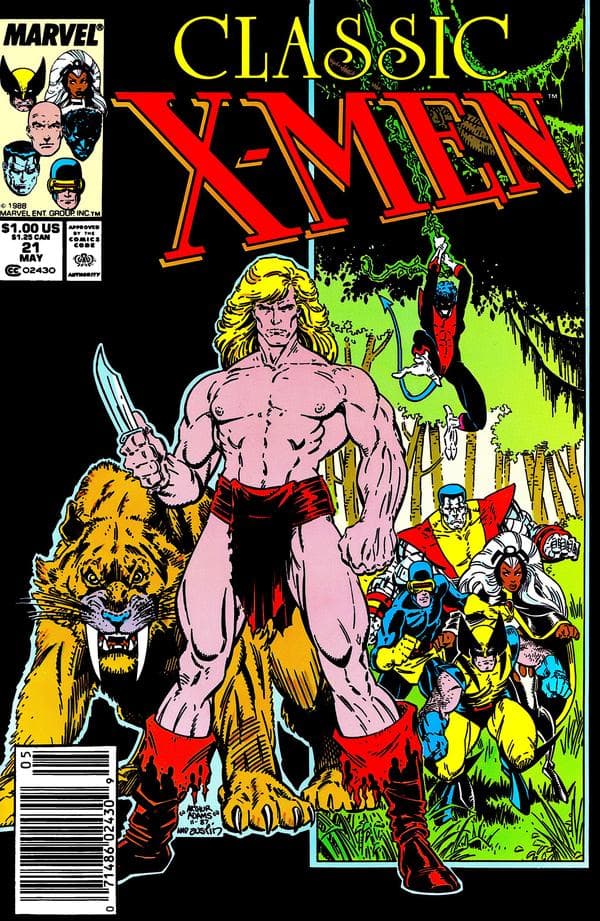 Classic X-Men #21 cover