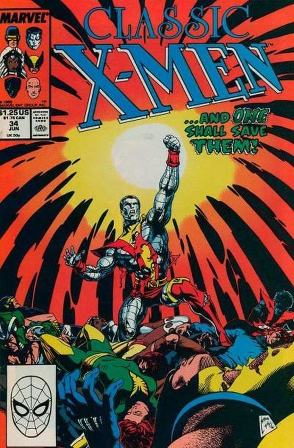 Classic X-Men #34 cover