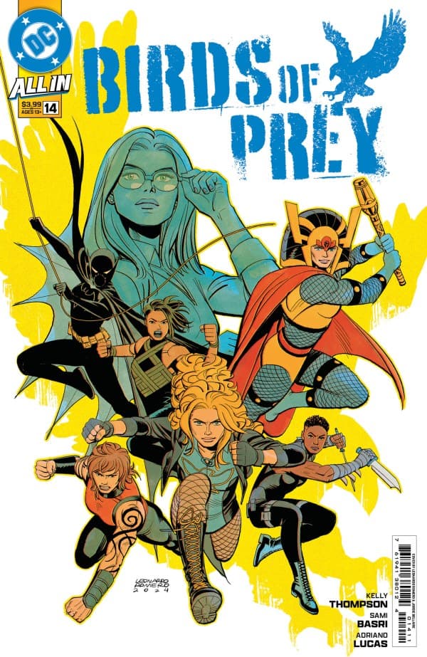 Birds of Prey #14 cover