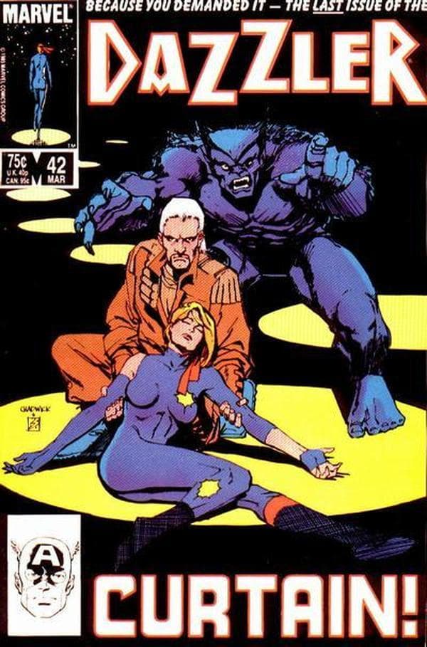 Dazzler #42 cover