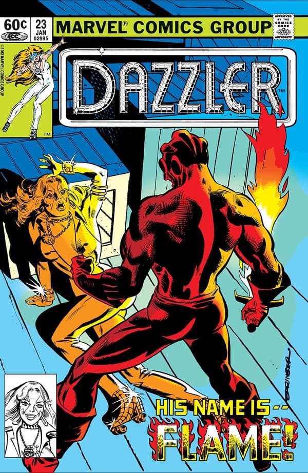Dazzler #23 cover
