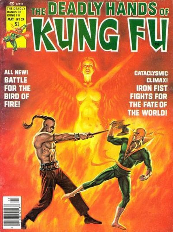 The Deadly Hands of Kung Fu #24 cover